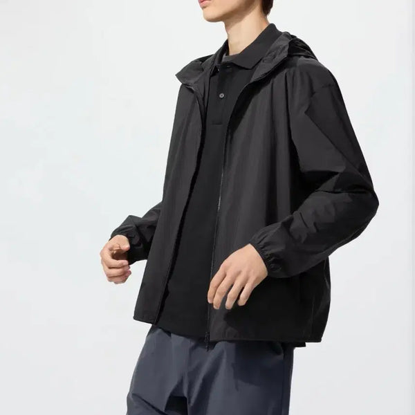 [BUNJANG] Uniqlo Pocketable Parka (Black) / [L] 유니클로 포켓터블 파카(black)