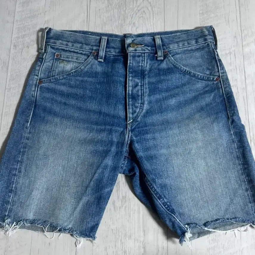 [BUNJANG] RRL Vintage Five Pocket Denim Shorts / RRL 빈티지 파이브 포켓 데님 쇼츠 반바지 28