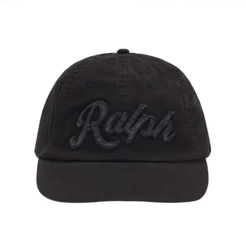 [BUNJANG] Polo Ralph Lauren Herringbone Ball Cap Black / 폴로 랄프로렌 헤링본 볼캡 블랙