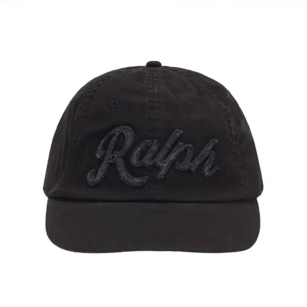 [BUNJANG] Polo Ralph Lauren Herringbone Ball Cap Black / 폴로 랄프로렌 헤링본 볼캡 블랙
