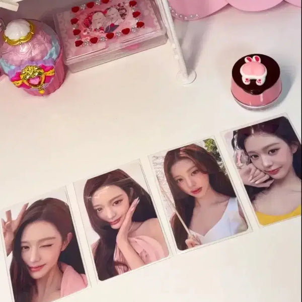 [BUNJANG] IVE Wonyoung 4-Set Photocard HAPA KRISTIN / 아이브 장원영 포토카드 4종 세트 하파크리스틴