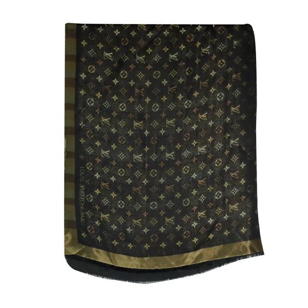 [BUNJANG] Louis Vuitton Monogram Silk Shawl Scarf / 루이비통 모노그램 실크 숄 스카프