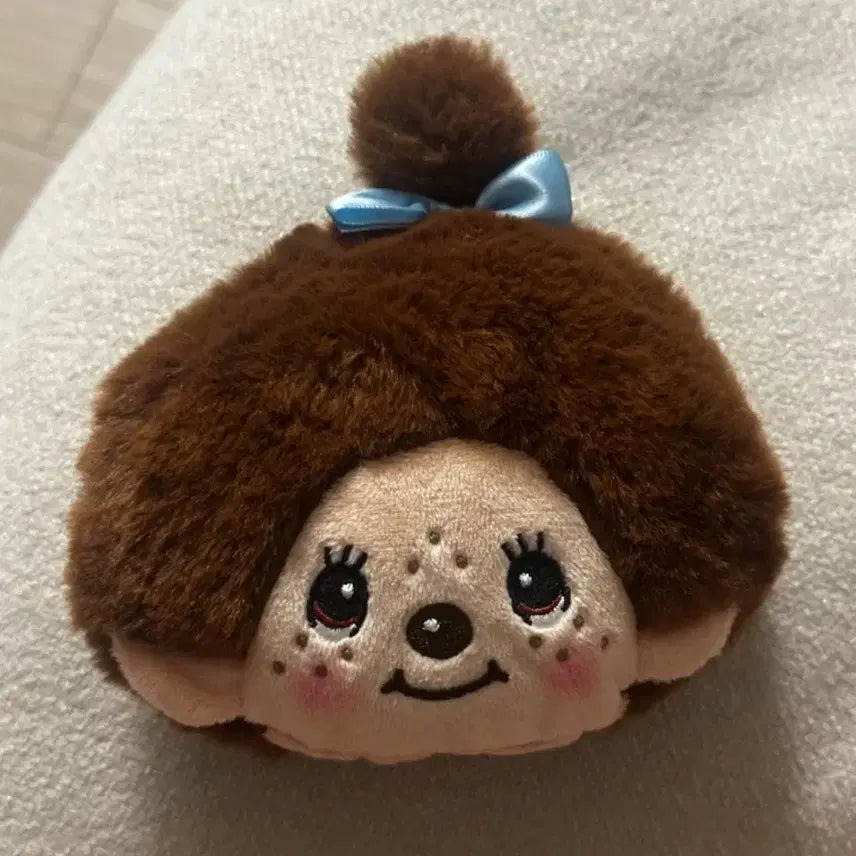 [BUNJANG] Monchhichi Coin Purse Keychain / (새상품) 잡지부록 몬치치 동전지갑 키링