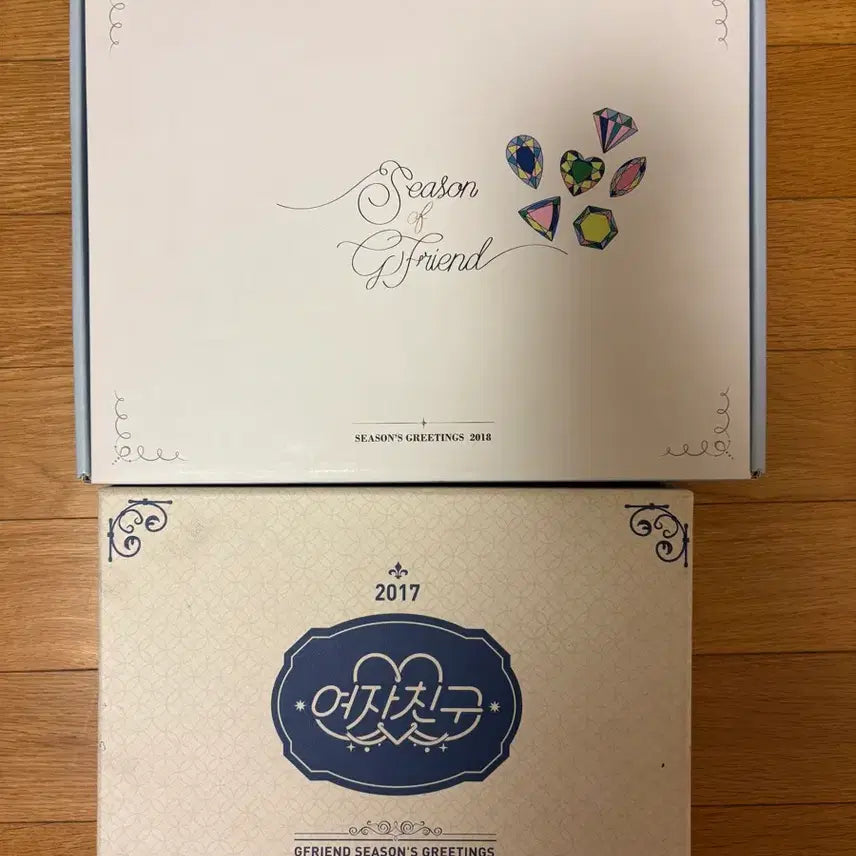 [BUNJANG] GFRIEND 2017 2018 Season's Greetings Bundle Set / 여자친구 2017 2018 시즌그리팅 일괄 판매