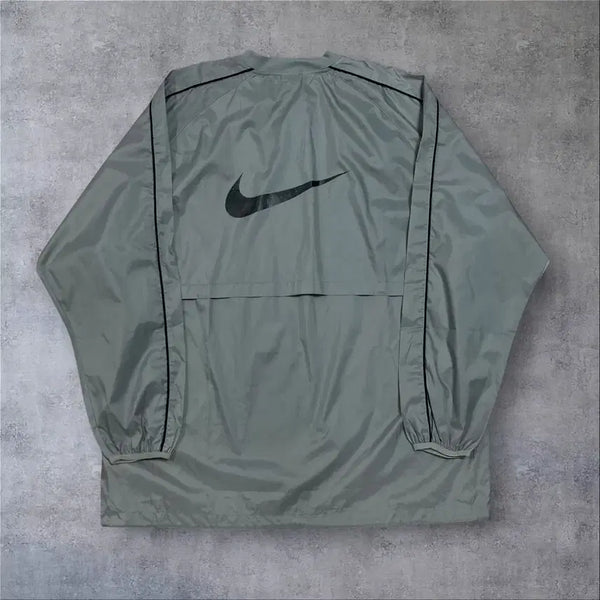 [BUNJANG] Nike Swoosh Big Logo Warm-up Charcoal Grey XXL / 나이키 스우시 빅로고 차콜 그레이 웜업