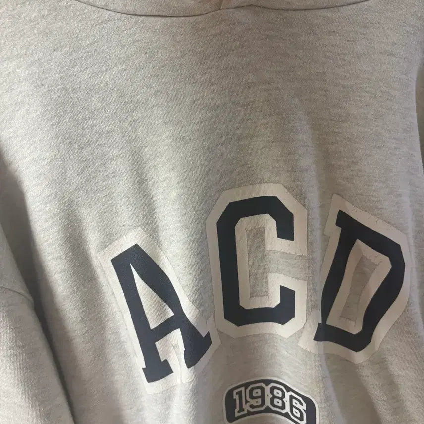 [BUNJANG] ACD Authentic Logo Training Set - Grey / ACD 상하의 추리닝