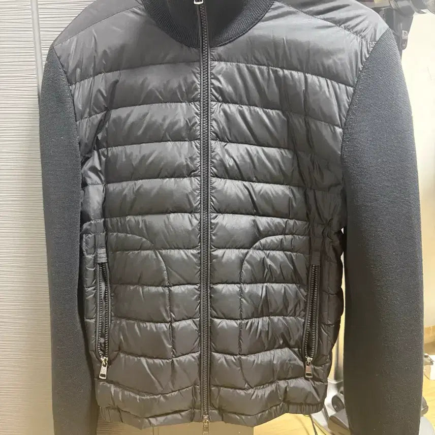 [BUNJANG] Moncler Padded Zip-Up Cardigan / (싸게)몽클레어 패딩 집업가디건 판매