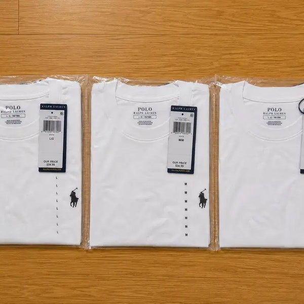 [BUNJANG] Polo Ralph Lauren Classic Cotton Crewneck T-Shirt / 폴로 랄프로렌 기본 반팔 티셔츠 (정품/새상품)