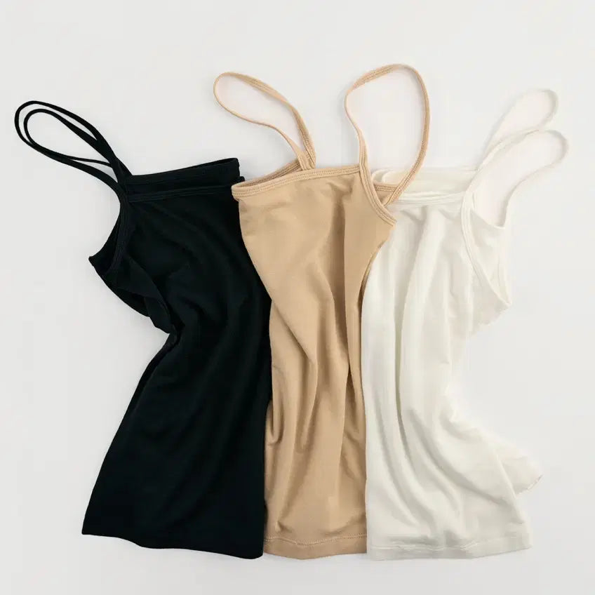 [BUNJANG] SIE Essential Square Neck Sleeveless 3-Pack / [새제품] SIE 시에 에센셜 스퀘어넥 슬리브리스 3종