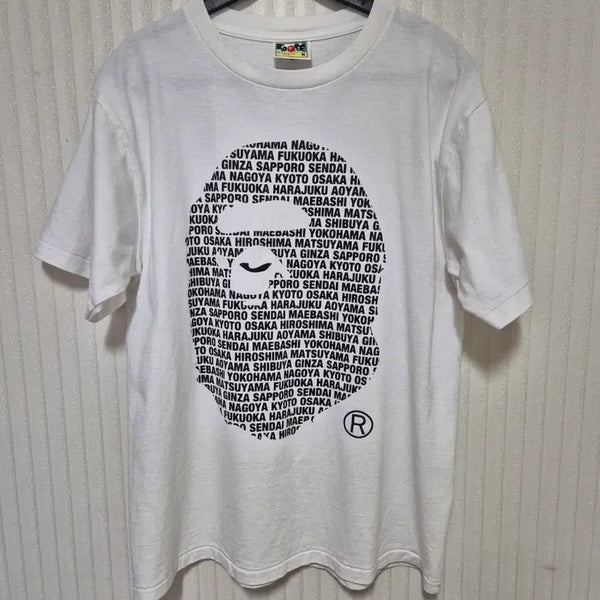 [BUNJANG] BAPE Japan Ape Head T-Shirt / 베이프 재팬 에이프헤드 티셔츠