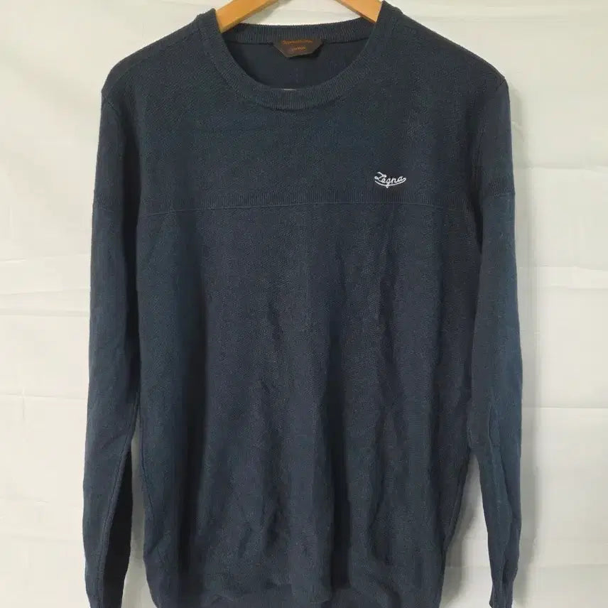[BUNJANG] Ermenegildo Zegna Navy Knit Sweater / 에르메네질도제냐