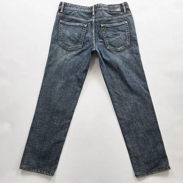 [BUNJANG] Piece Worker Washed Tapered Denim Pants Size 32 / 피스워커 청바지 테이퍼드진 워싱 데님팬츠 사이즈32 R6504