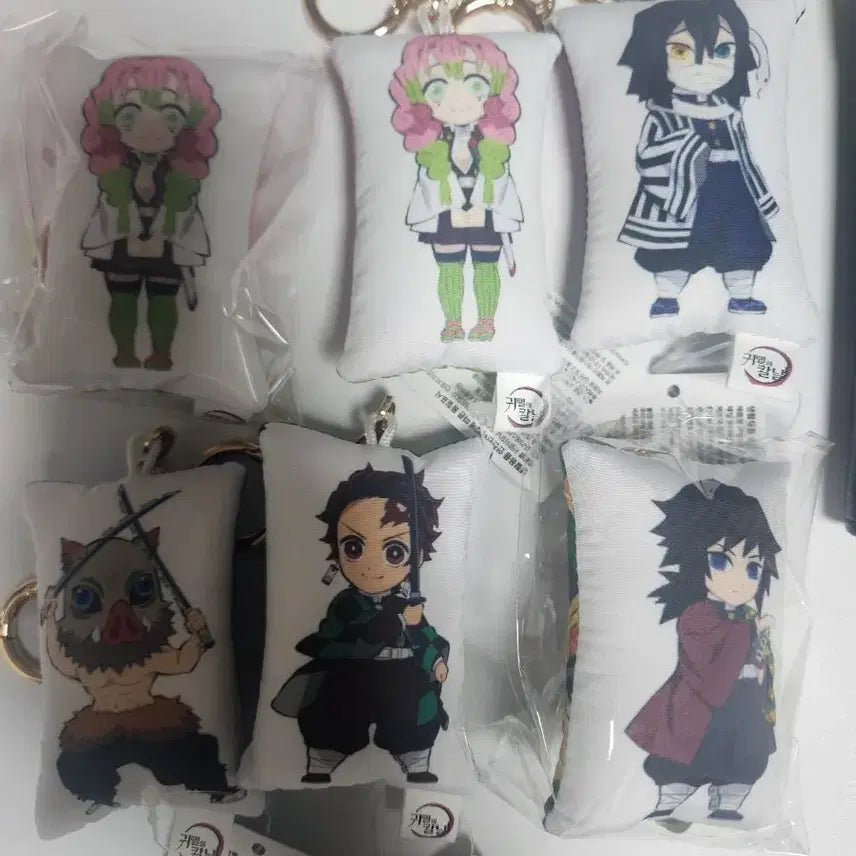 [BUNJANG] Demon Slayer SD Printing Cushion Bundle Set / 귀멸의칼날 SD 프린팅쿠션 일괄 양도합니다