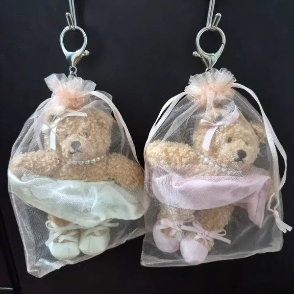 [BUNJANG] Ballerina Teddy Bear Keychain / 개당가격 발레리나 테디베어 키링