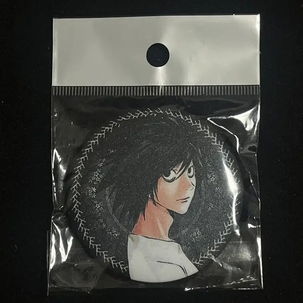 [BUNJANG] Death Note L Can Badge (Sealed) / 미개봉 세재품 > 잘생기고 똑똑한 데스노트 엘 캔벳지