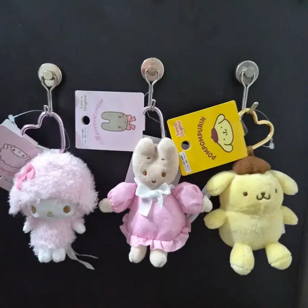 [BUNJANG] Sanrio My Little Twin Stars Marron Pom Pom Purin Keychain / 일본직접구매) 산리오 마이리틀피아노 마론 폼폼푸린 키링