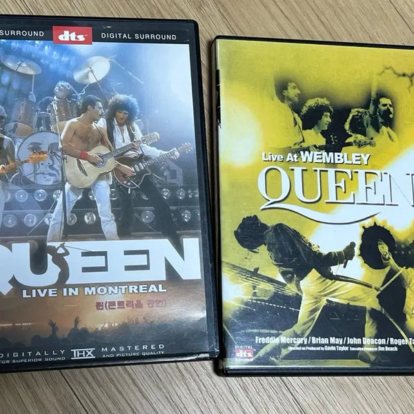 [BUNJANG] Queen Live at Wembley DVD / Live in Montreal DVD / 퀸 라이브 앳 웸블리 DVD / 퀸 라이브 인 몬트리올 DVD