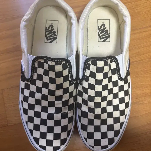 [BUNJANG] Vans Checkerboard Slip-On / [290] 반스 체커보드 슬립온