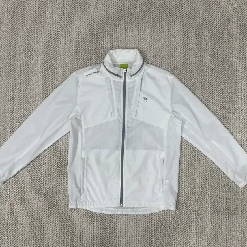 [BUNJANG] Palms Springs Windbreaker Jumper White Size 95 / 팜스프링스 바람막이 점퍼 화이트 95