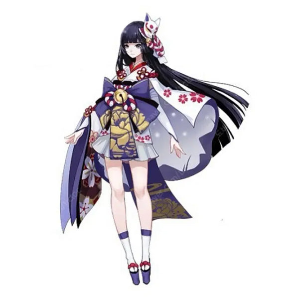 [BUNJANG] Onmyoji Yuki-onna Moonflower Cosplay Set / 음양사 코스프레