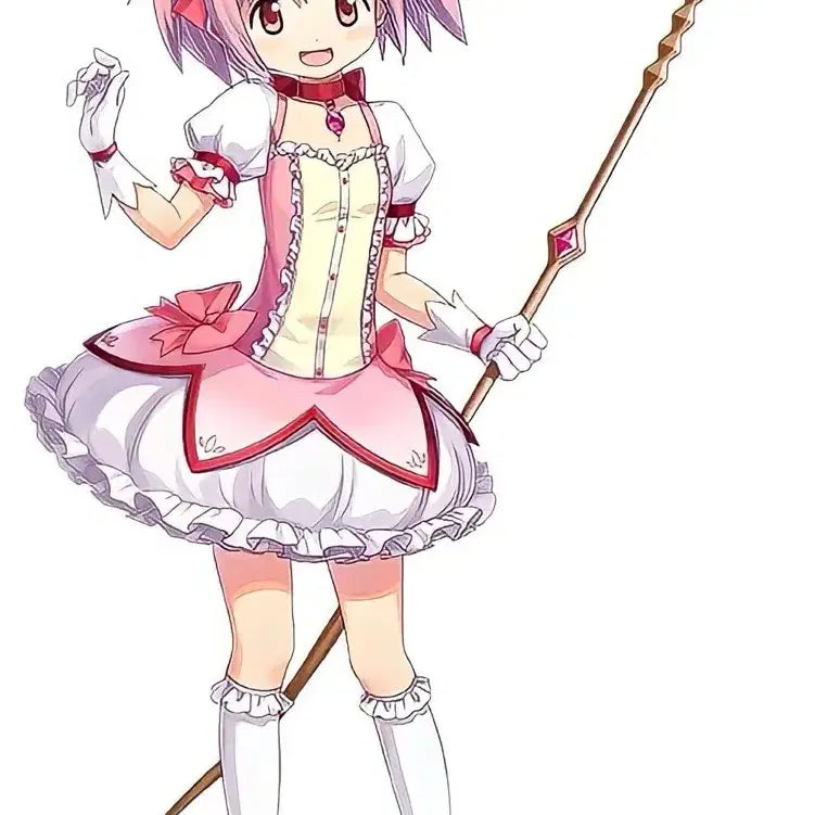 [BUNJANG] Puella Magi Madoka Magica Full Cosplay Set with Weapon / 마법소녀 마도카 마기카 무기포함 풀셋 코스프레