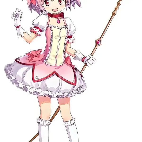 [BUNJANG] Puella Magi Madoka Magica Full Cosplay Set with Weapon / 마법소녀 마도카 마기카 무기포함 풀셋 코스프레