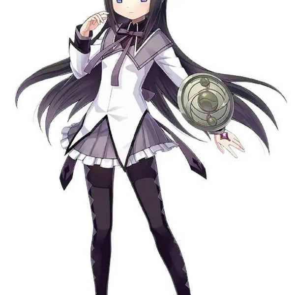 [BUNJANG] Puella Magi Madoka Magica Homura Akemi Cosplay Full Set with Weapon Prop / 마법소녀 마도카 마기카 호무라 무기포함 코스프레 풀셋