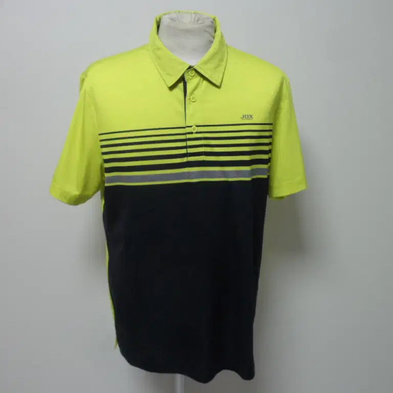 [BUNJANG] JDX Men's Light Green Golf Polo T-Shirt (Size 100) / JDX/남성/일상복/골프/반팔/카라 티셔츠/100사이즈/새제품수준
