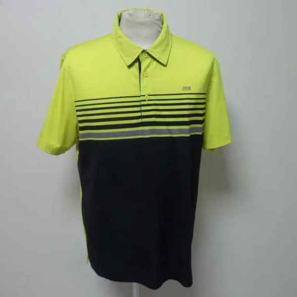 [BUNJANG] JDX Men's Light Green Golf Polo T-Shirt (Size 100) / JDX/남성/일상복/골프/반팔/카라 티셔츠/100사이즈/새제품수준