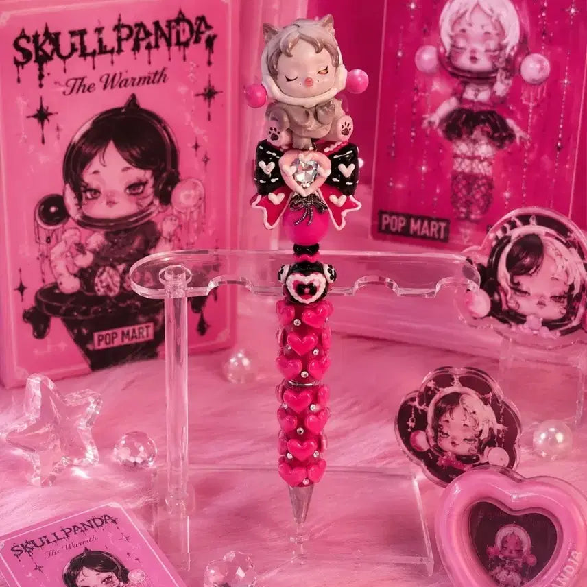 [BUNJANG] Skull Panda Figure Handmade Ballpoint Pen / 스컬판다피규어 볼꾸 핸드메이드 볼펜