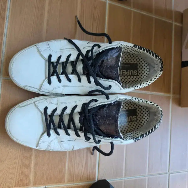 [BUNJANG] Golden Goose Superstar White Sneakers Size 41 / 골든구스 슈퍼스타 화이트 스니커즈 41
