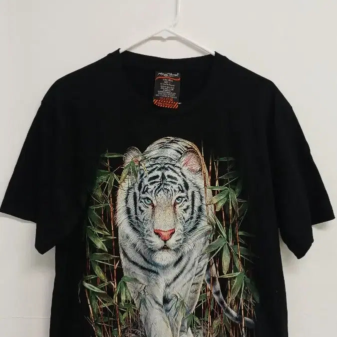 [BUNJANG] Ed Hardy Black Cotton T-Shirt (Size L) / 에드하디 반팔티 L사이즈