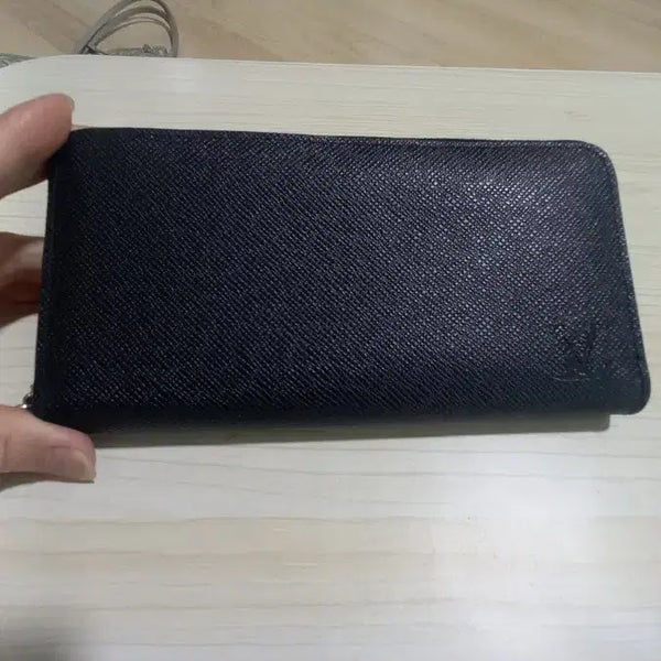 [BUNJANG] Louis Vuitton Monogram Canvas Zipper Wallet Black / 루이비통 지퍼 지갑 블랙