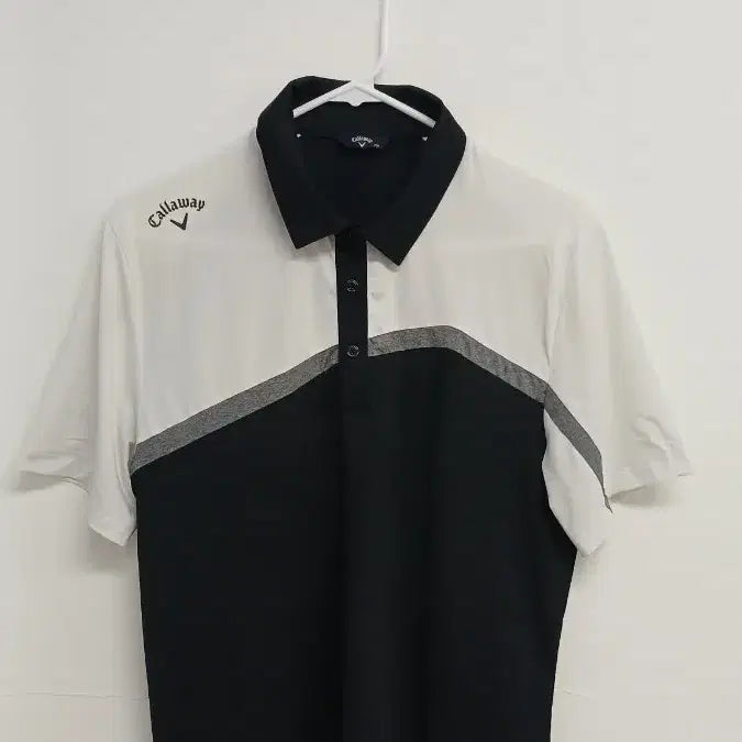 [BUNJANG] Callaway Golfwear Short-Sleeve Polo Shirt / 캘러웨이 골프웨어 반팔 카라티 블랙 화이트