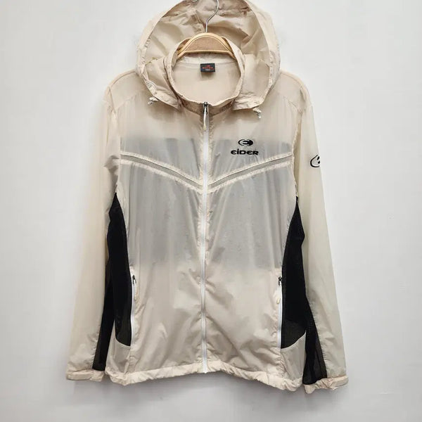 [BUNJANG] Eider Men's Summer Windbreaker Jacket Ivory XL (105) / 아이더 남성 여름용 바람막이 105사이즈