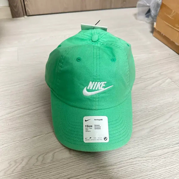 [BUNJANG] Nike Heritage86 Futura Washed Cap Spring Green / (새상품)나이키 헤리티지86 퓨추라 워시드캡 스프링 그린