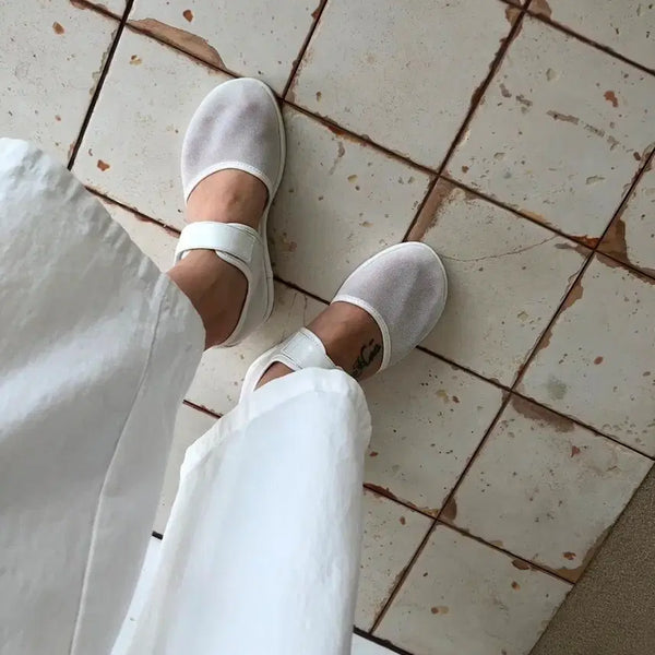 [BUNJANG] Mesh Strap Sandals / 메쉬 스트랩 샌들