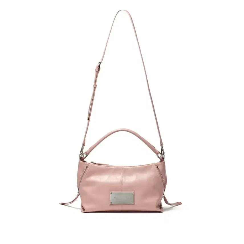 [BUNJANG] Matin Kim Zipper Two-Way Bag Pink / 새상품 마뗑킴 사이즈 지퍼 투웨이 백 크로스백 토트백 숄더백
