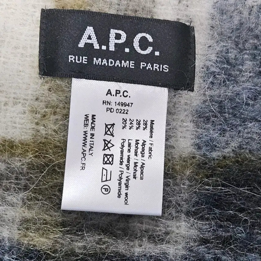 [BUNJANG] A.P.C. Eli Scarf / A.P.C. 엘리 머플러