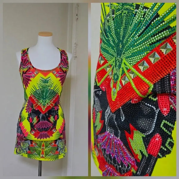 [BUNJANG] Philipp Plein Sleeveless Long Top / 미사용 새상품/필립플레인[정품]민소매탑