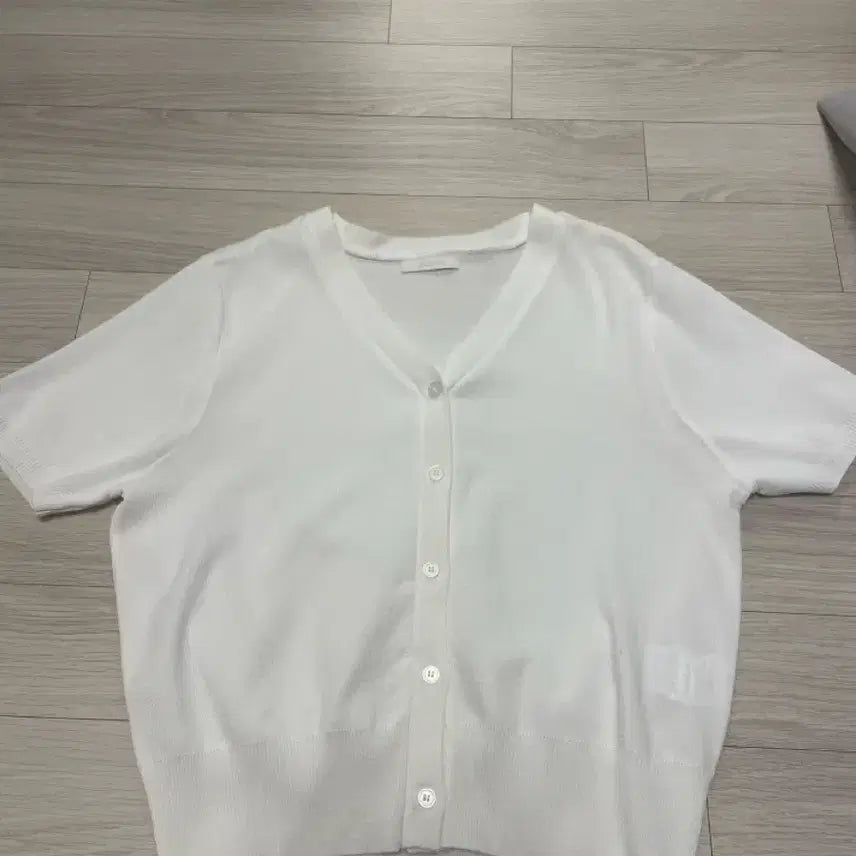 [BUNJANG] ROEM Short Sleeve Cardigan (Size 55-66) / 로엠 반팔 가디건  55-66