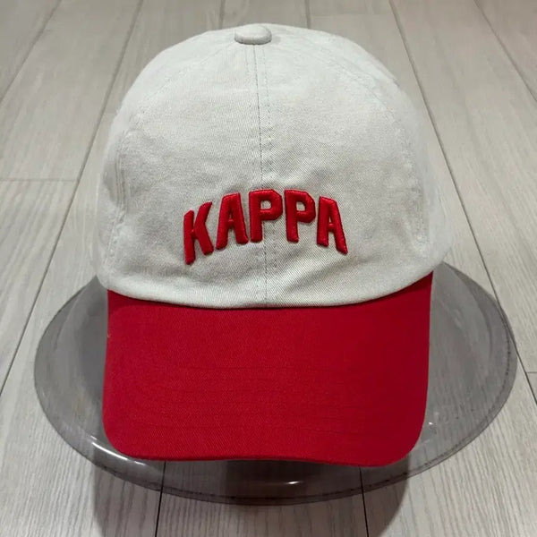 [BUNJANG] Kappa Two-Tone Colorblock Baseball Cap (Size Free) / 카파 볼캡 모자 사이즈free 55~59 상태a