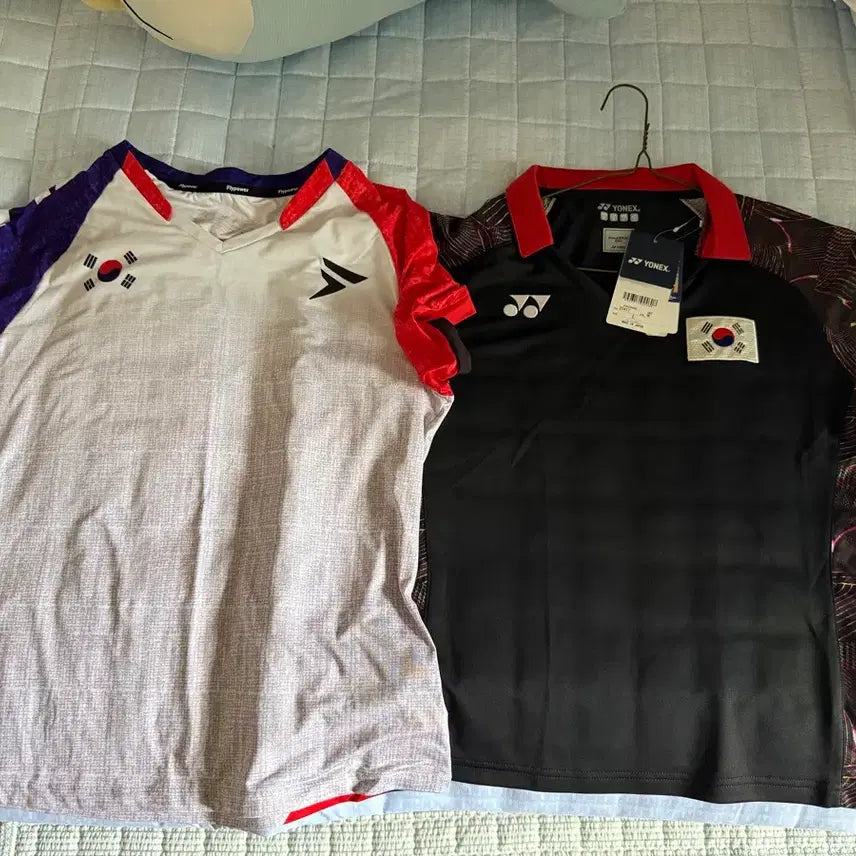 [BUNJANG] National Badminton Team Issued Short-Sleeve T-Shirt / 배드민턴 티셔츠 반팔 국대 지급용