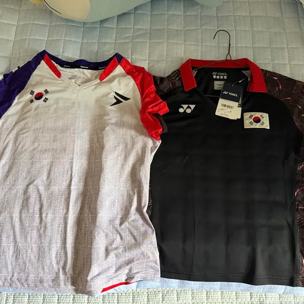 [BUNJANG] National Badminton Team Issued Short-Sleeve T-Shirt / 배드민턴 티셔츠 반팔 국대 지급용