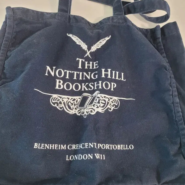 [BUNJANG] The Notting Hill Bookshop Limited Edition Canvas Tote Shoulder Bag / 런던 노팅힐 서점  한정판 캔버스 토트백 숄더백