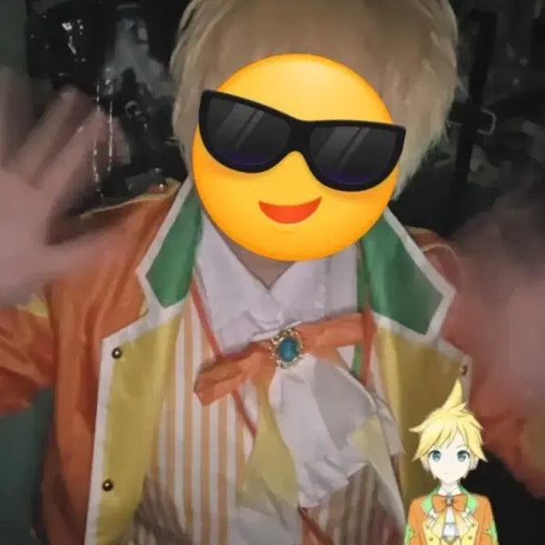 [BUNJANG] WONDER SHOW Kagamine Len Cosplay Costume / 원더쇼 카가미네 렌 코스프레 의상 팝니다!