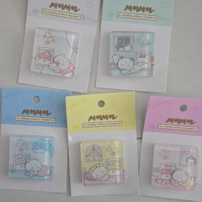 [BUNJANG] PLAVE Baby MameMimu Acrylic Magnet / 플레이브 베이비므메미무 아크릴마그넷