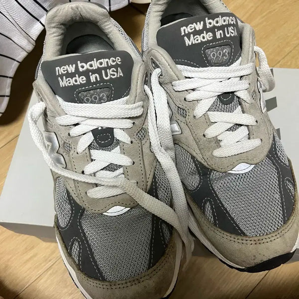 [BUNJANG] New Balance 993 Grey Made in USA Sneakers / 뉴발란스 993 그레이 Made in USA