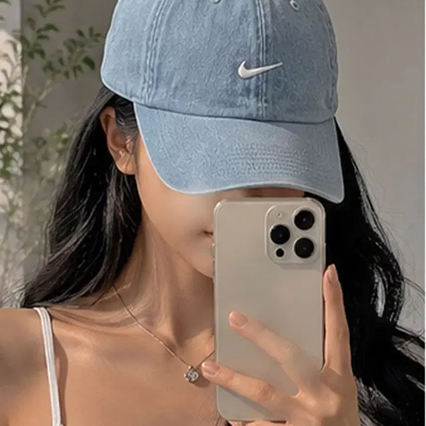 [BUNJANG] Nike Denim Baseball Cap / 나이키 데님 모자