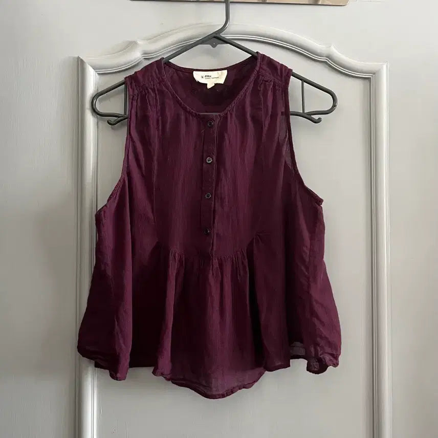 [BUNJANG] Isabel Marant Sleeveless Blouse Size 1 / 이자벨마랑 민소매 나시 블라우스 1사이즈